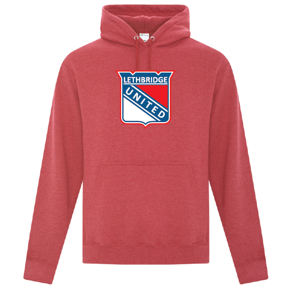United - ATC Adult Everyday Fleece Hoodie - ATCF2500/Heather Red