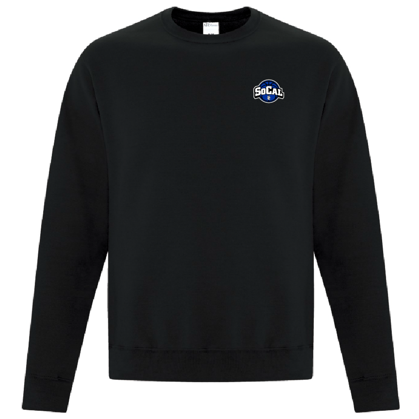 SoCal - ATC Adult Fleece Crewneck Sweater - ATCF2400/Black