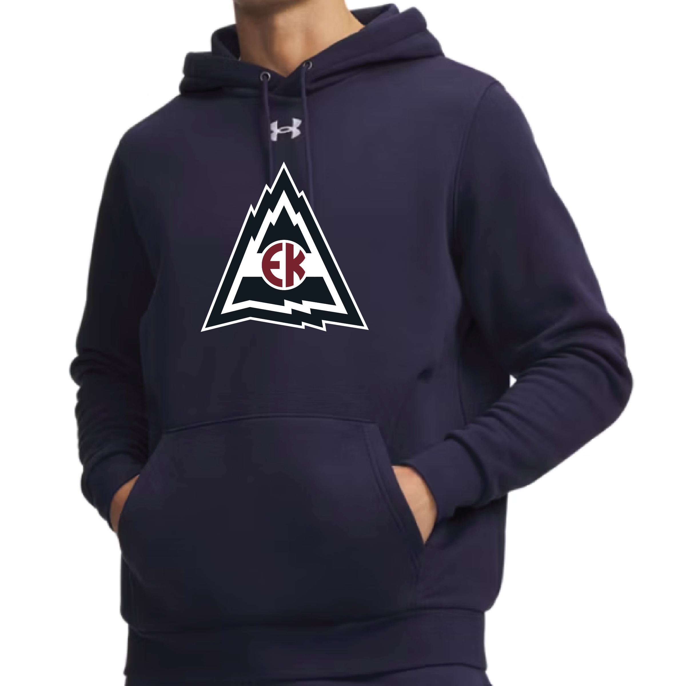 CMH - UA Men's Icon Fleece Hoodie - 6014161-410 (EK Avs)
