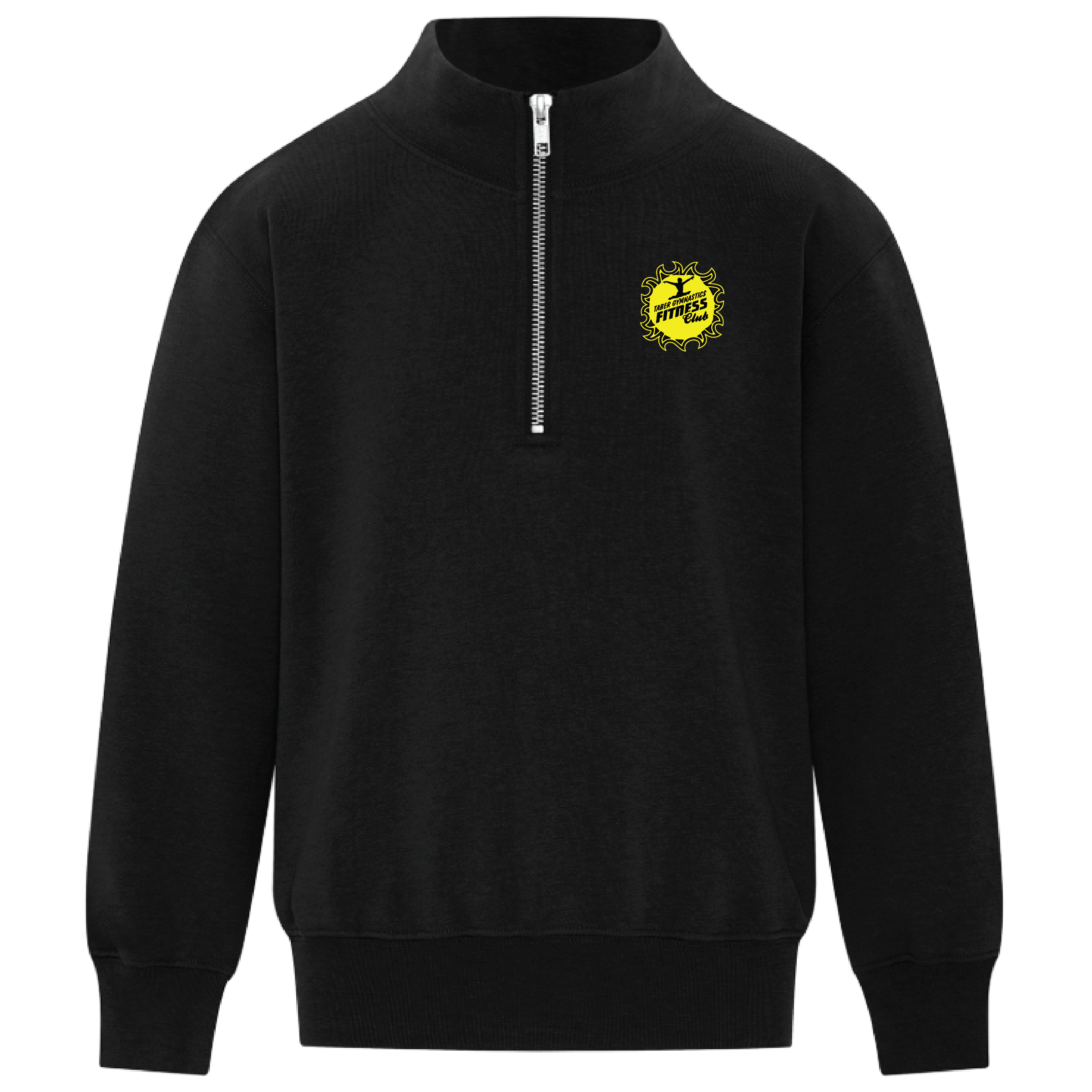 Gymnastics - ATC Youth Fleece 1/4 Zip Sweatshirt - ATCY2700/Black