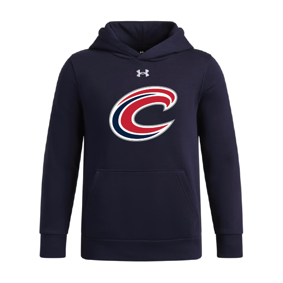 Cyclones - UA Youth Icon Fleece Hoodie - 6014162-410
