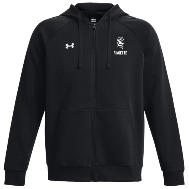 UofL Ringette - UA Men's Rival Fleece FZ Hoodie - 1379767-001