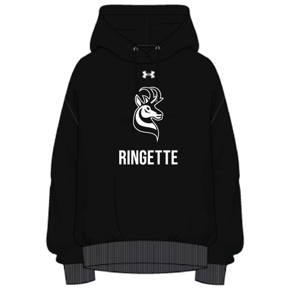 UofL Ringette - UA Women's Icon Fleece Hoodie - 6014214-001