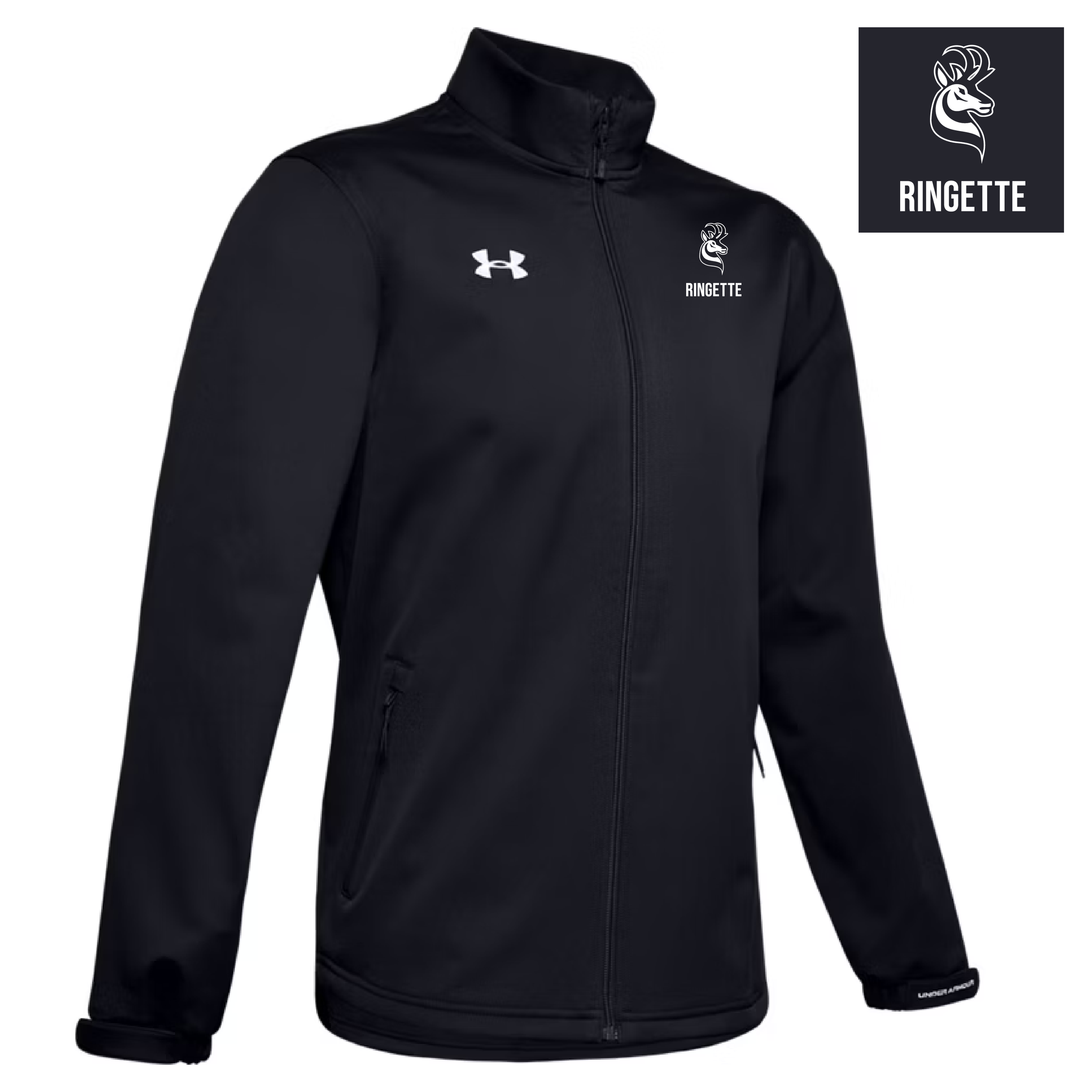 UofL Ringette - UA Men's Hockey Softshell Jacket - 1347265-001