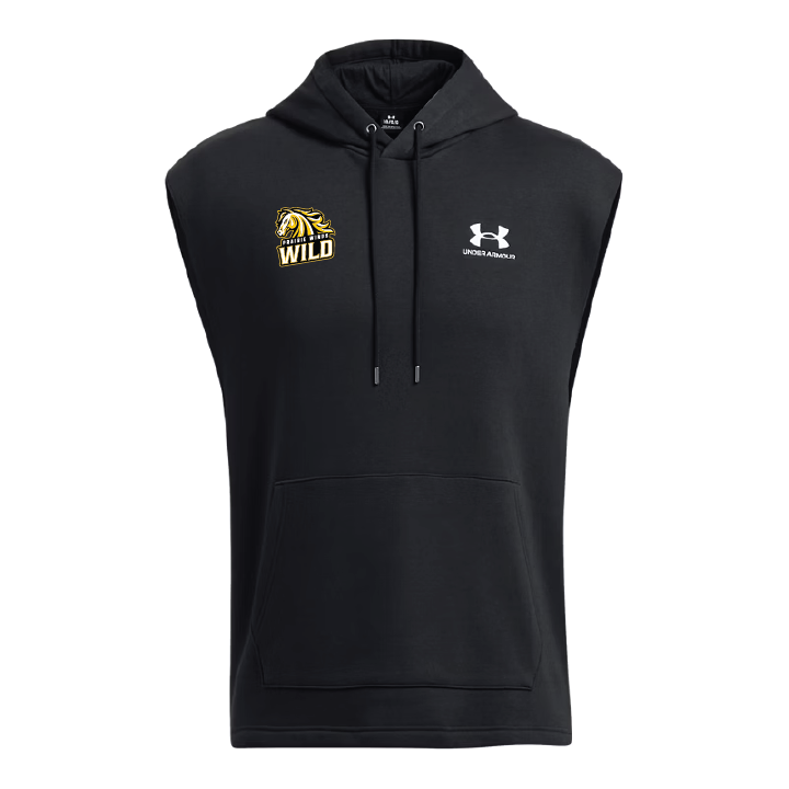 PWBB - UA Men's Icon Fleece Sleeveless Hoodie - 1389344-001