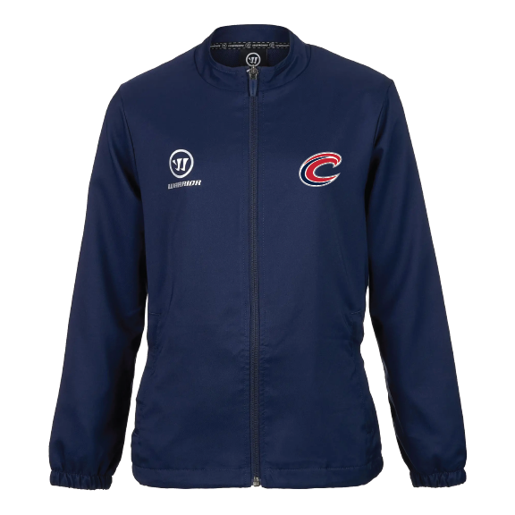 Cyclones - Warrior Youth Rink Woven Jacket - WJJ3035/Navy