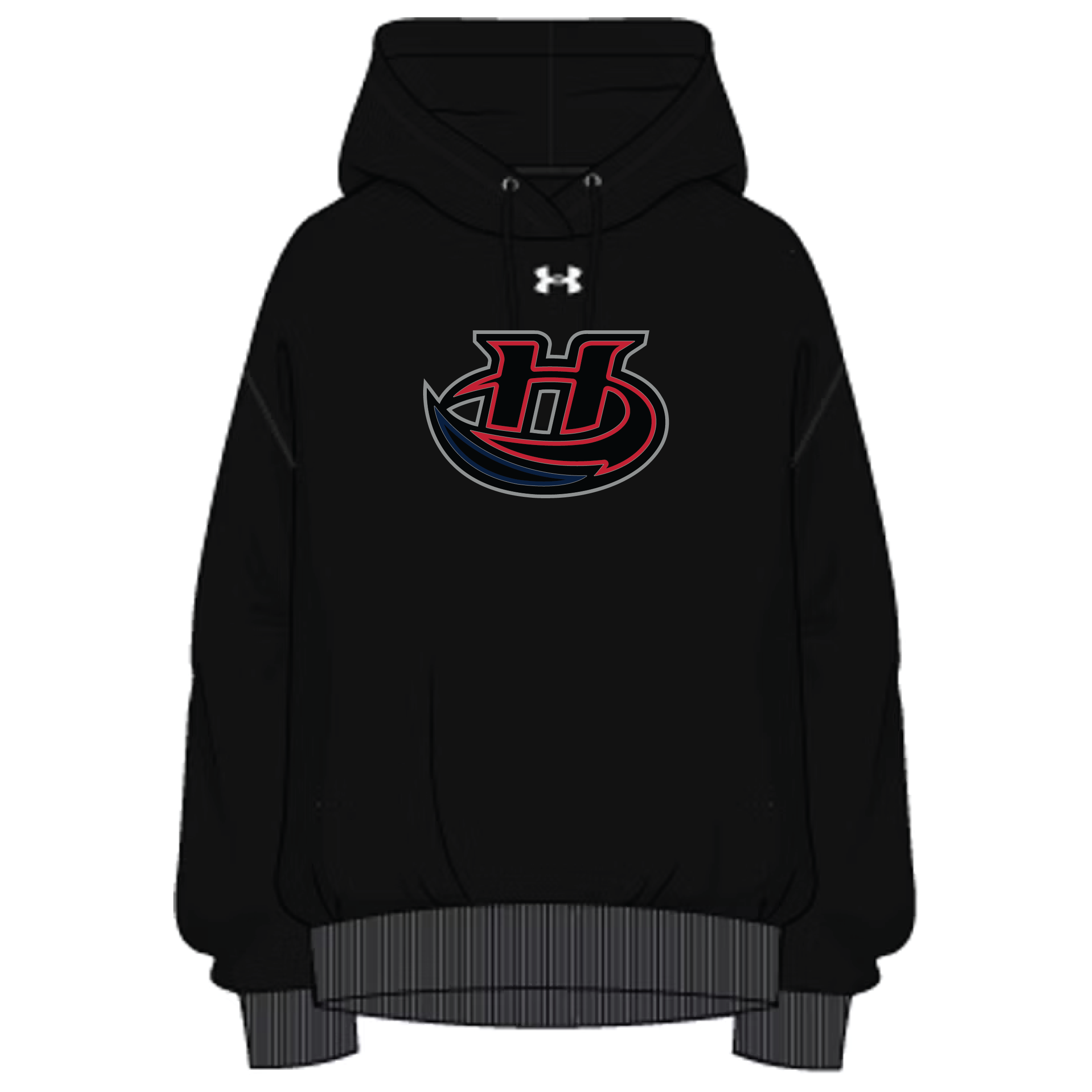 Hurricanes - UA Women's Icon Fleece Hoodie - 6014214-001