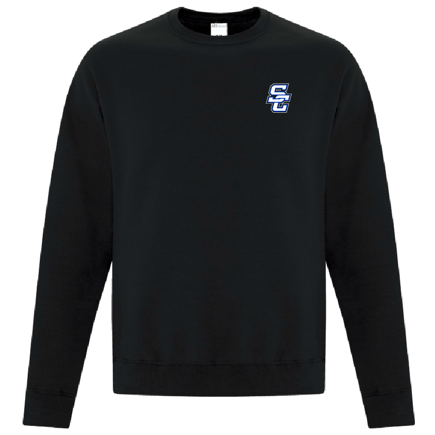SoCal - ATC Adult Fleece Crewneck Sweater - ATCF2400/Black (SC Logo)