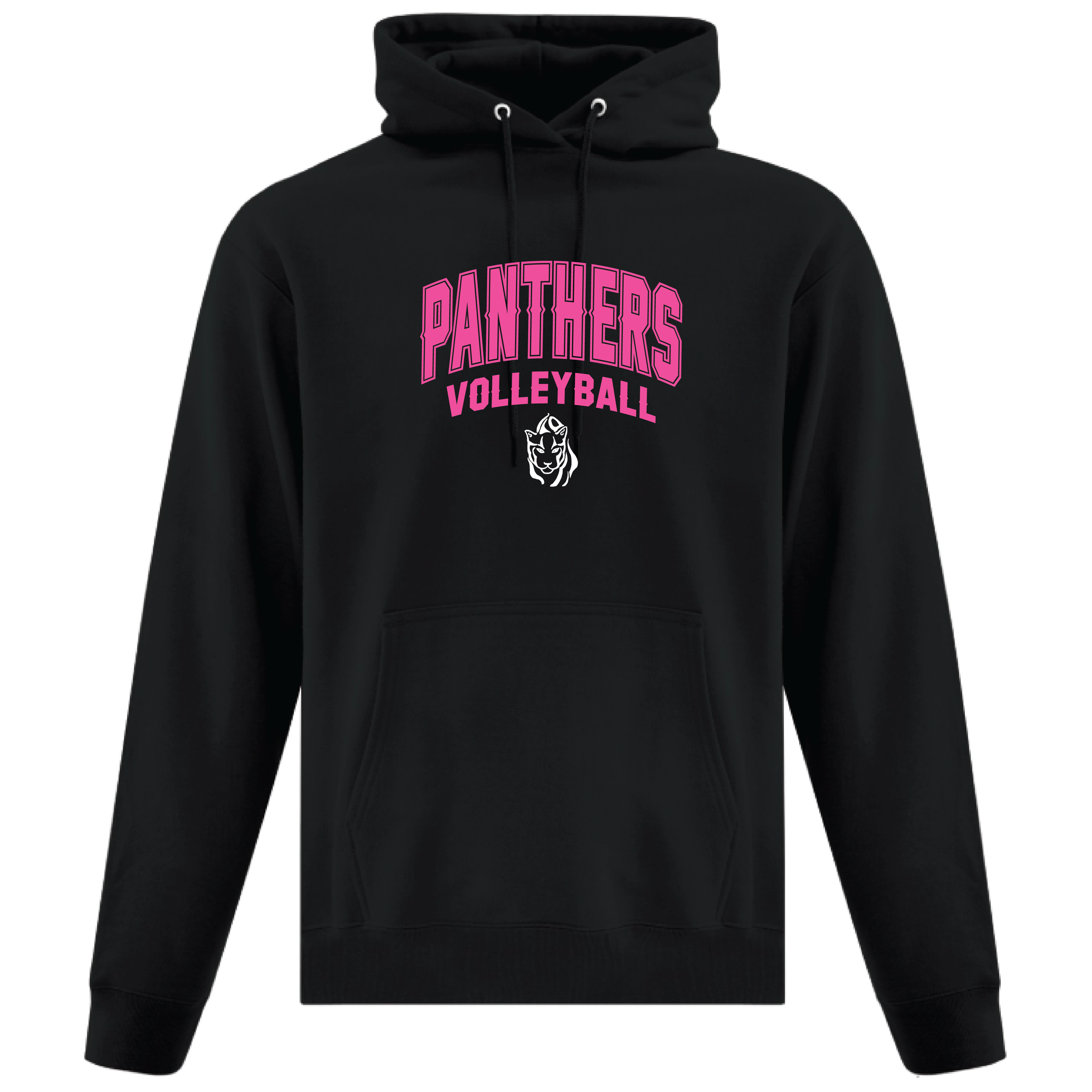 PV - ATC Adult Fleece Hoodie - ATCF2500/Black