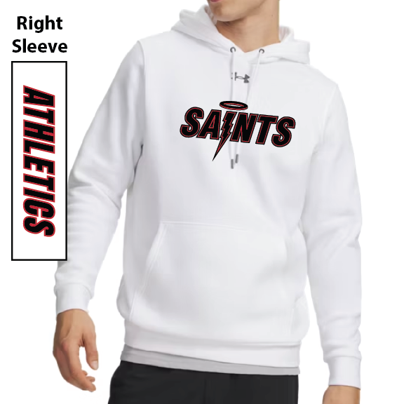 Saints - UA Men's Icon Fleece Hoodie - 6014161-100