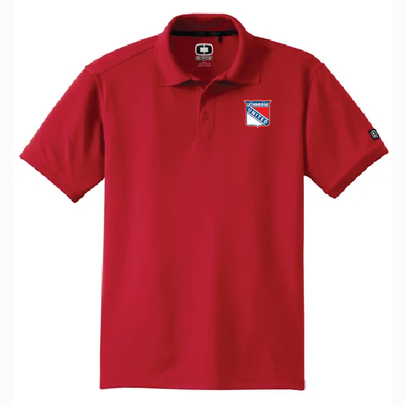 United - Ogio Men's Caliber 2.0 Polo - OG101/Signal Red