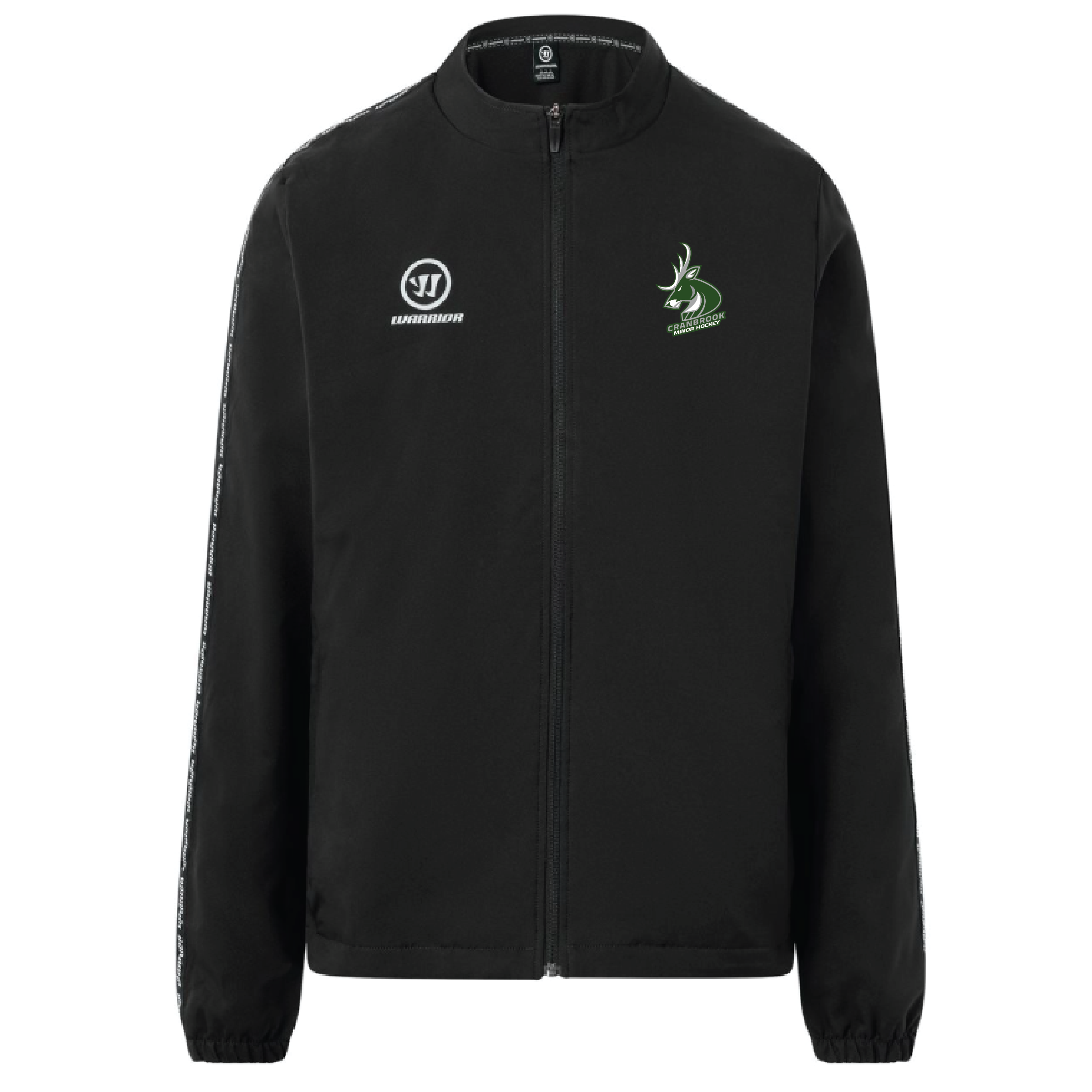 CMH - Warrior Youth Rink Woven Jacket - WJJ3035/Black (Bucks)