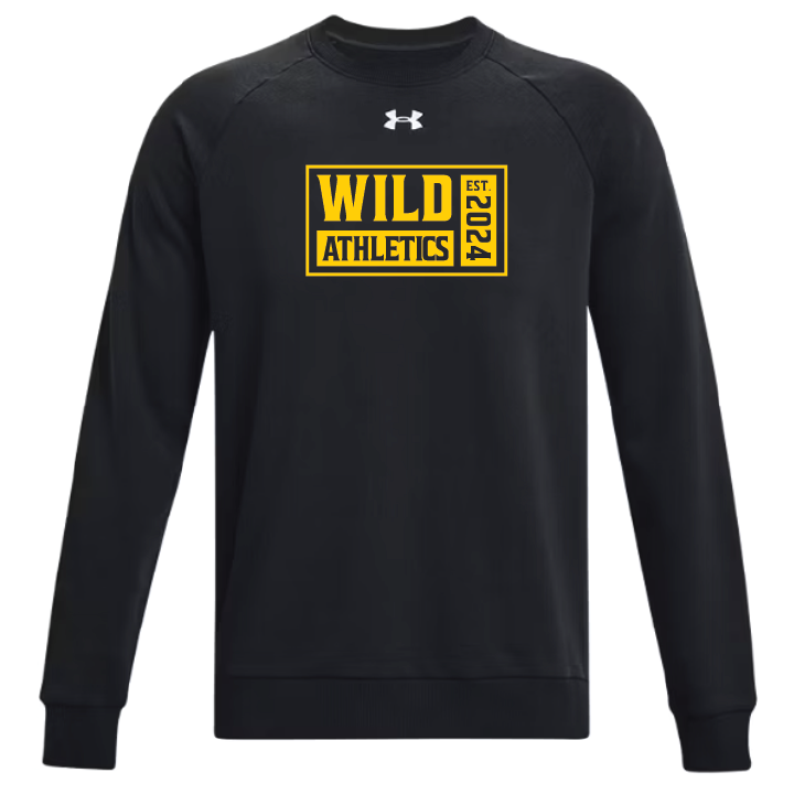 PWBB - UA Men's Rival Fleece Crew - 1379755-001 (Wild Athletics)