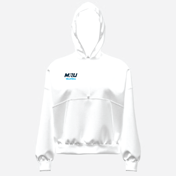 MRUVB - UA Women's Icon Fleece 1/2 Zip Hoodie - 6012843-100