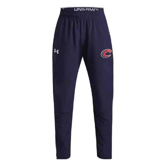 Cyclones - UA Youth Hockey Warm Up Pants - 6009608-410
