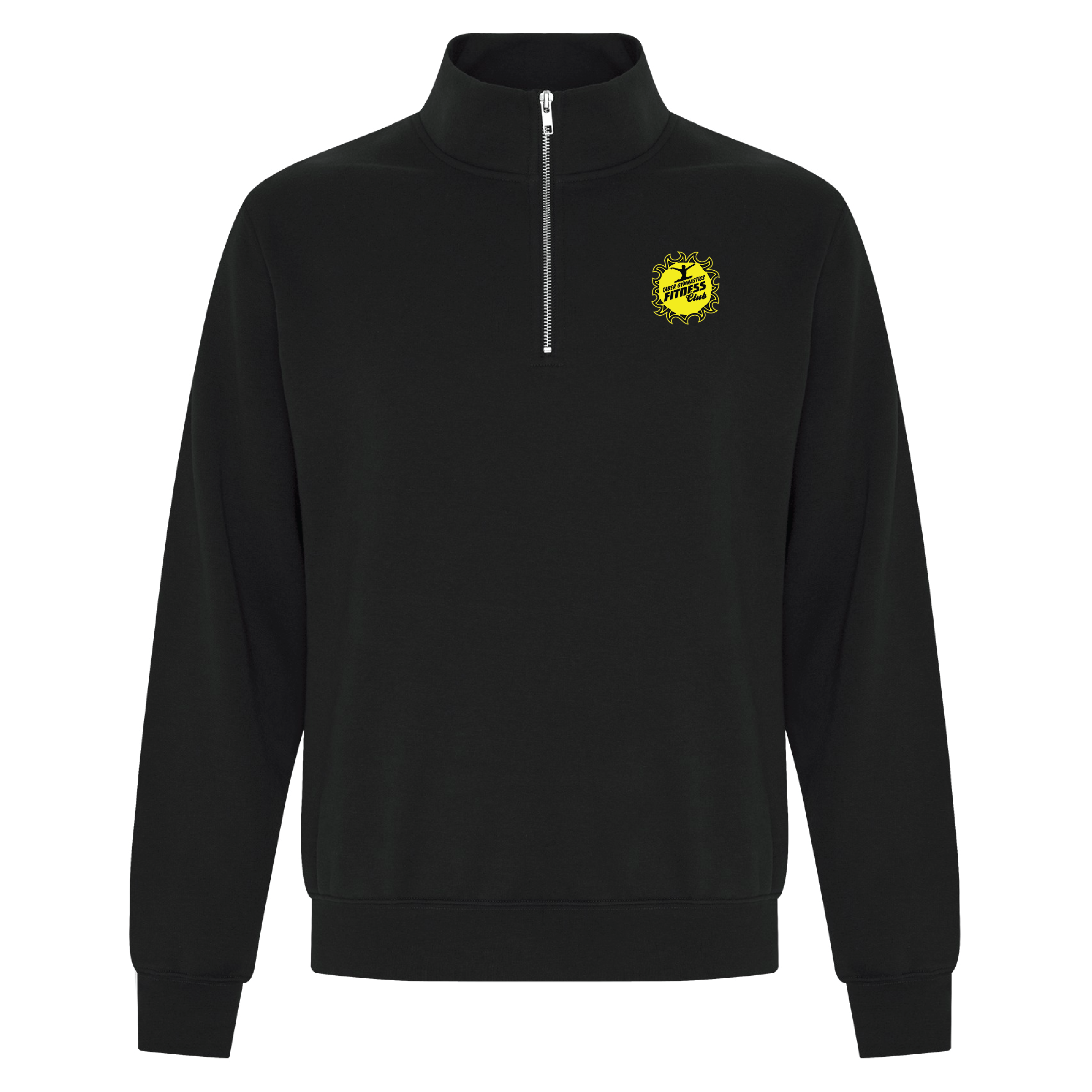 Gymnastics - ATC Adult Fleece 1/4 Zip Sweatshirt - ATCF2700/Black