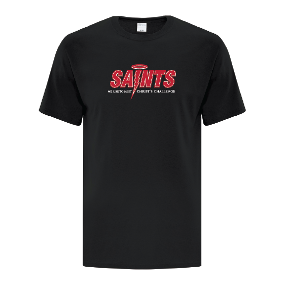 Saints - ATC Adult Everyday Cotton Tee - ATC1000/Black