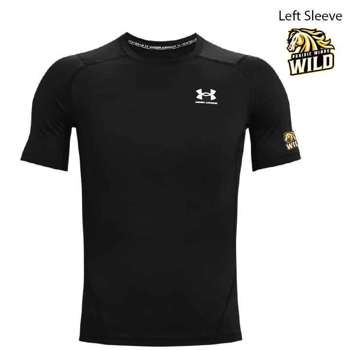 PWBB - UA Men's HeatGear Compression SS - 1361518-001