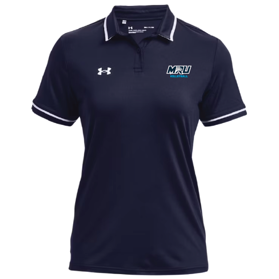 MRUVB - UA Women's Team Tipped Polo - 1376905-410