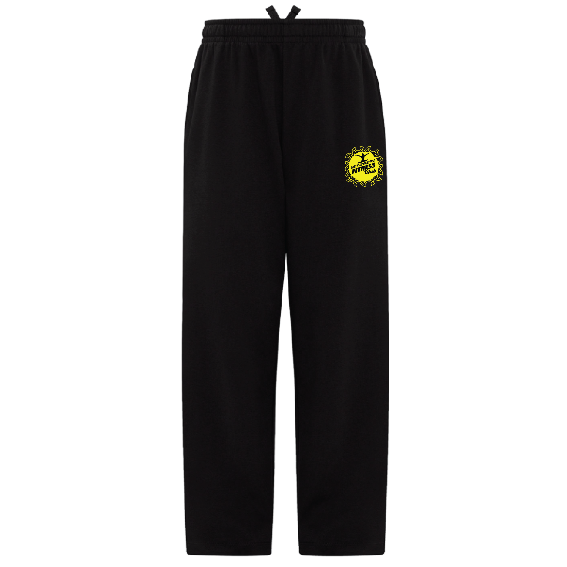 Gymnastics - KOI Youth Open Bottom Sweatpants - KOI2280Y/Onyx