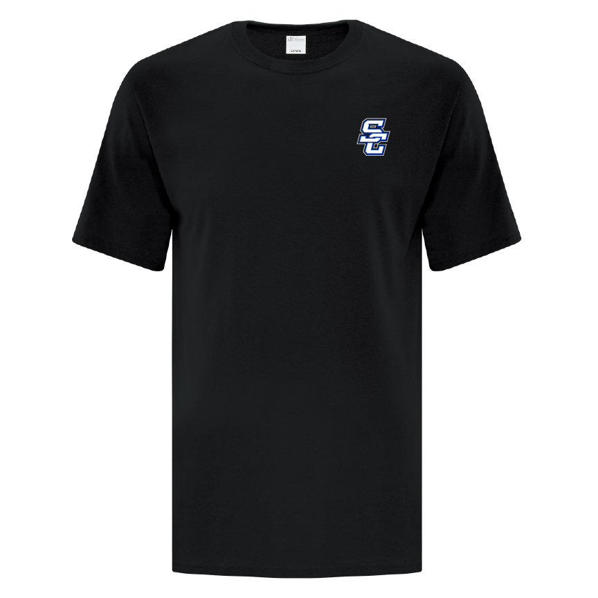 SoCal - ATC Adult Everyday Cotton Tall Tee - ATC1000T/Black (SC Logo)