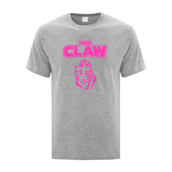 Claw - ATC Adult Everyday Cotton Tee - ATC1000/Athletic Heather (Pink)