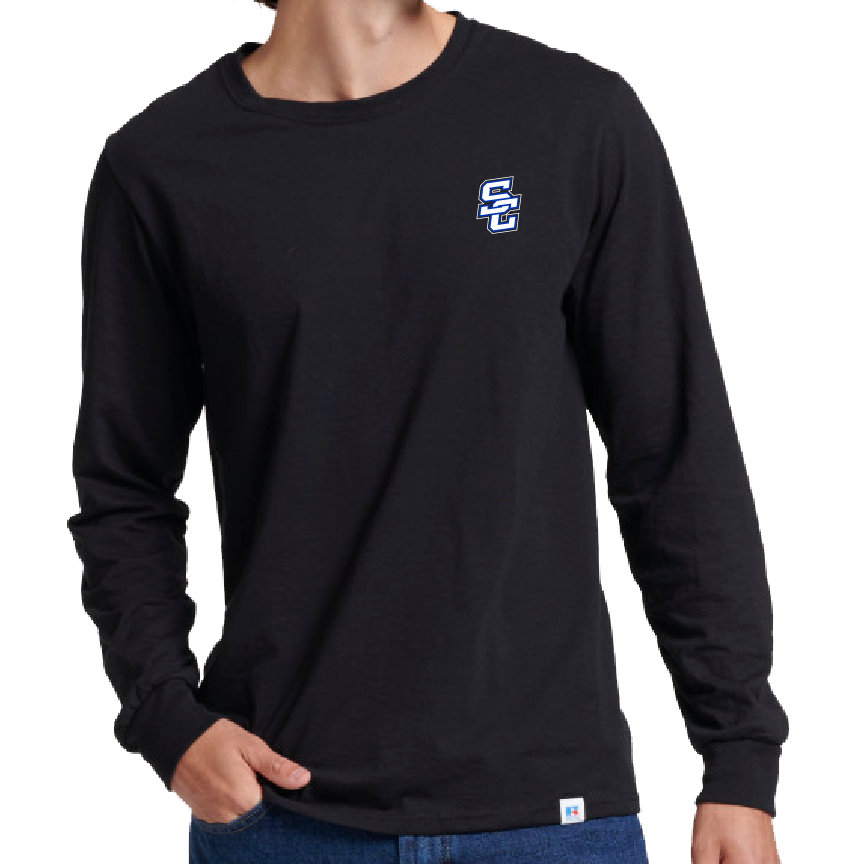SoCal - Russell Adult Essential LS - 64LTTM0/Black (SC Logo)