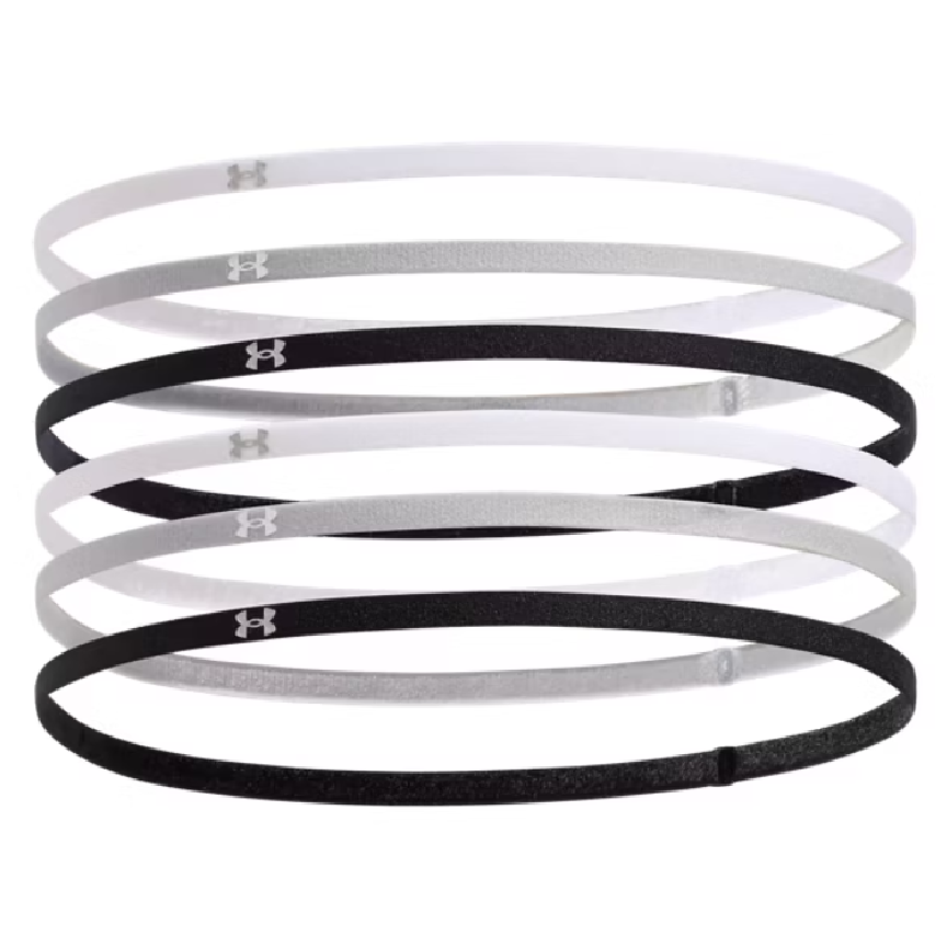 Horns Softball - UA Women's Mini Elastic Headbands (6 Pack) - 1389932-001