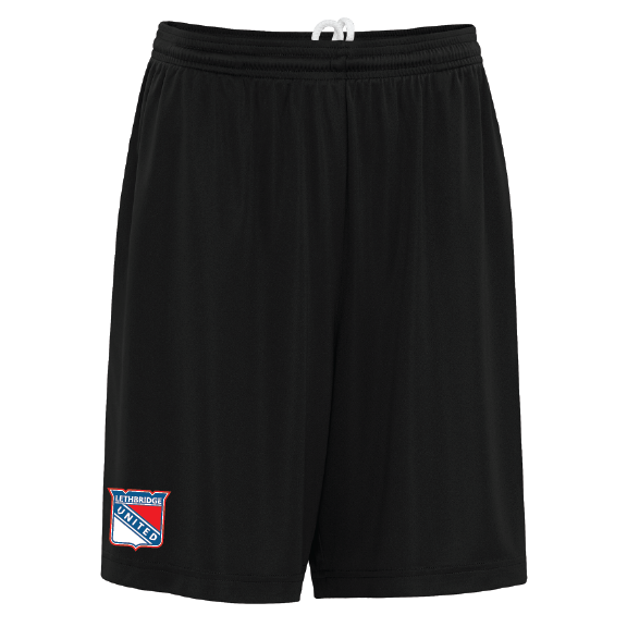 United - ATC Adult Pro Team 7'' Shorts with Pockets - S357P/Black