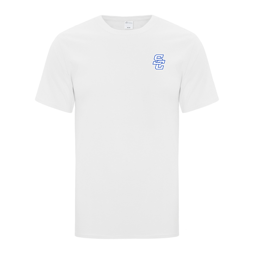 SoCal - ATC Adult Everyday Cotton Tee - ATC1000/White (SC Logo)