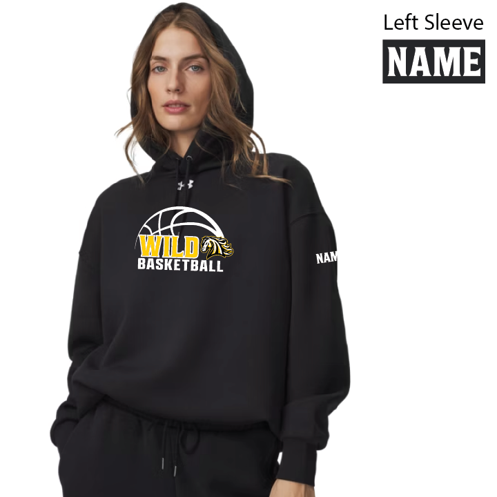 PWBB - UA Women's Icon Fleece Hoodie - 6014214-001 (Name)