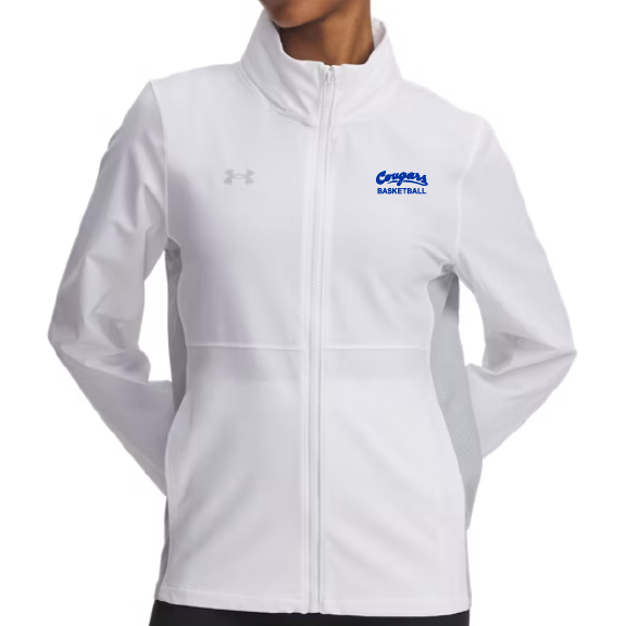 CCHBB - UA Women's Rival Stretch Woven FZ - 1389661-100