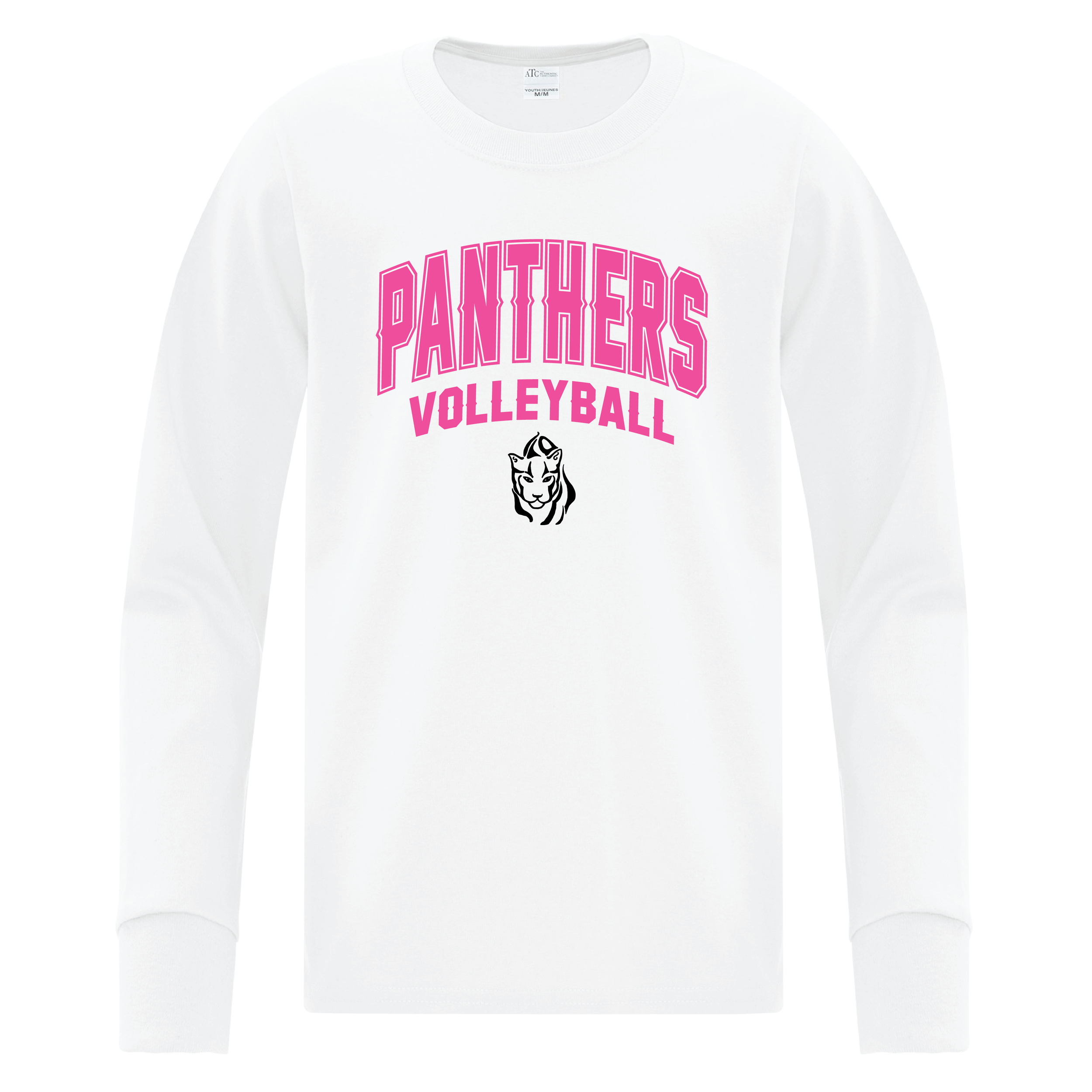 PV - ATC Youth Cotton LS - ATC1015Y/White