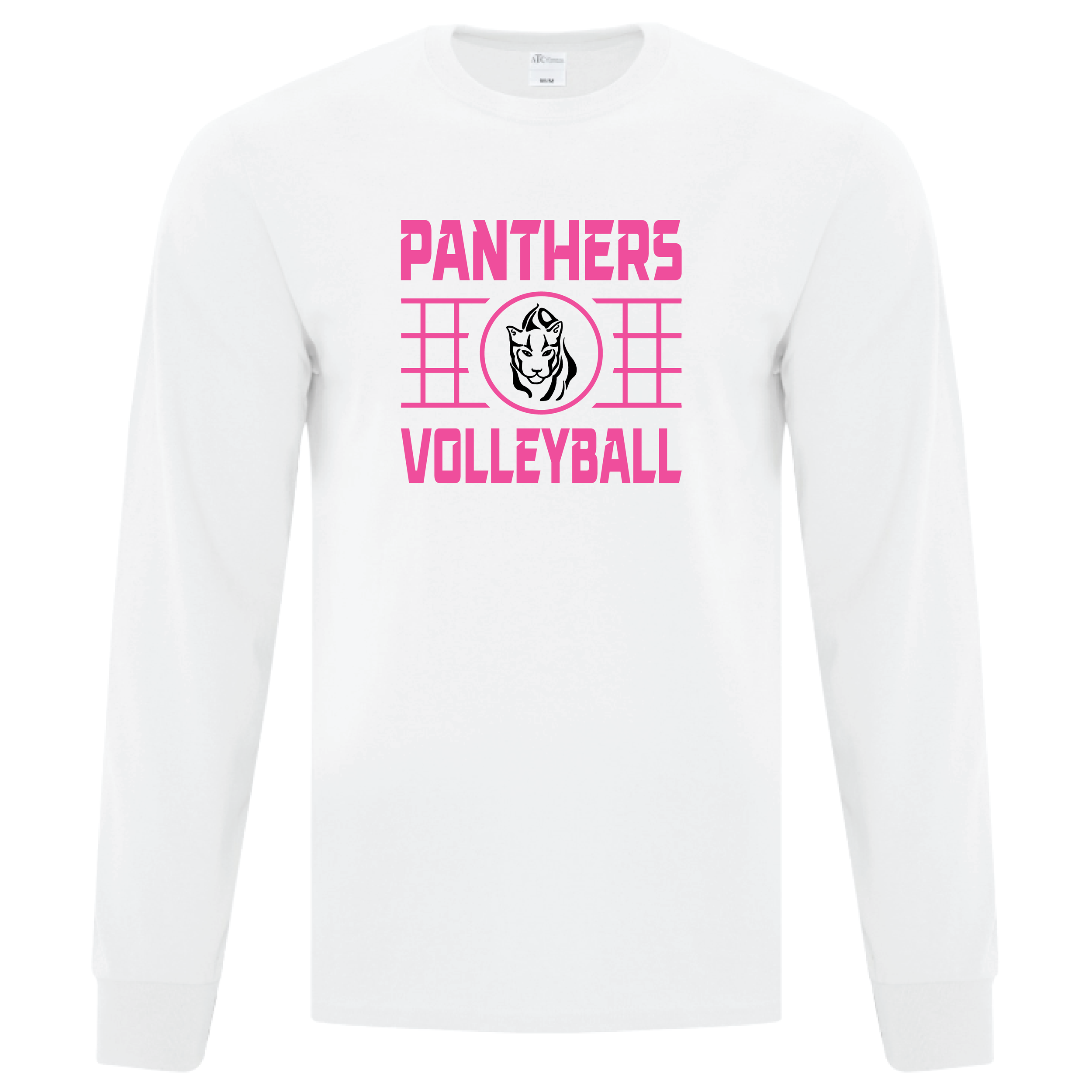 PV - ATC Adult Cotton LS - ATC1015/White (Net logo)