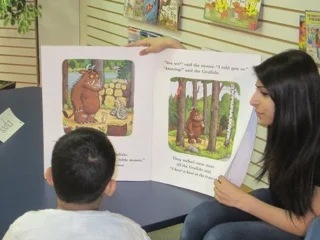 The Gruffalo by Julia Donaldson is a favourite at Leaders for Readers and is almost always mentioned during sharing time.