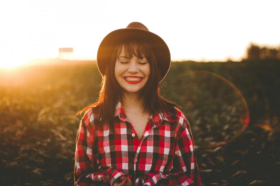 Woman Smiling in Field.jpg