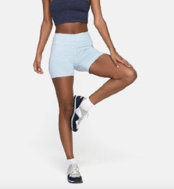 Cute, summery workout shorts that don't ride up are hard to come by, no? These OV pair is AWESOME . They come in a bunch of colors, are super flattering and are great to wear whether I'm at yoga or biking.