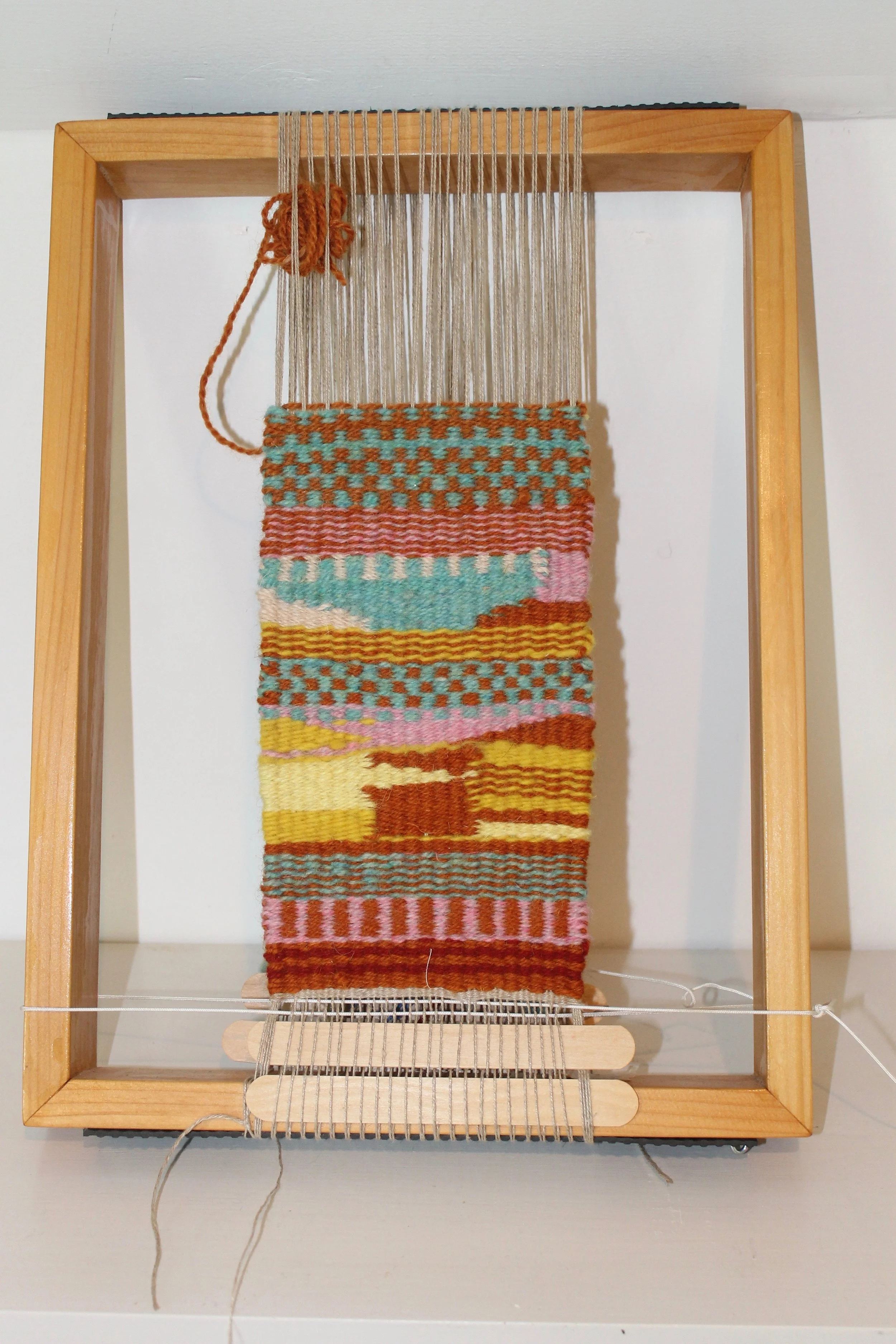 Frame Loom Tapestry Weave
