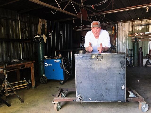 Put a video live yesterday building this fuel tank. It&rsquo;s been a min. since I&rsquo;ve built one of these. Took me back to my beginning years. Little over 100 gallons of storage ready to go!