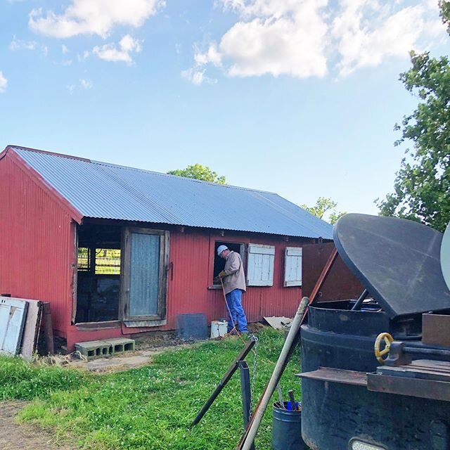 Anyone else always forget to take before photos?

Been doin&rsquo; projects around our place when I can. Latest was replacing the two doors that divided stalls in the calf barn. They were held up by a leaning tpost and some wire. Worked for the previ