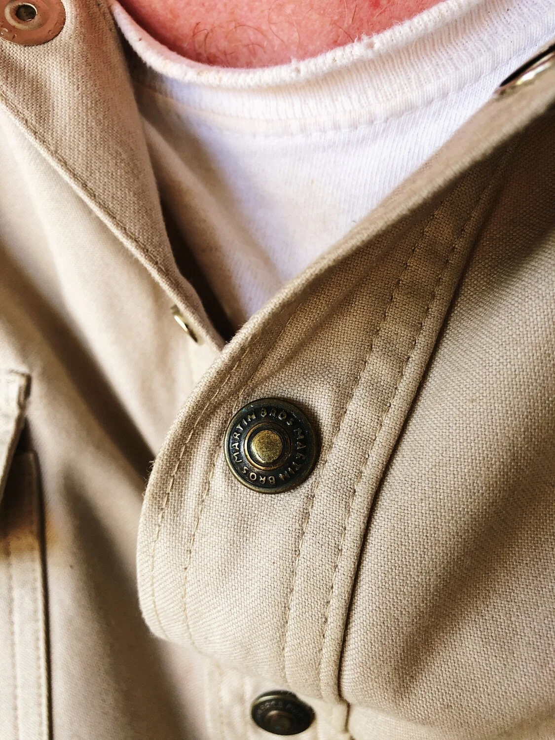 Martin Brothers WELDING SHIRT (BRASS SNAPS) — arosswelding