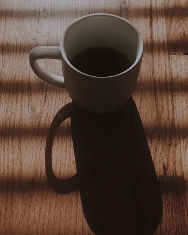 Sun and shade. ☕️ ☀️