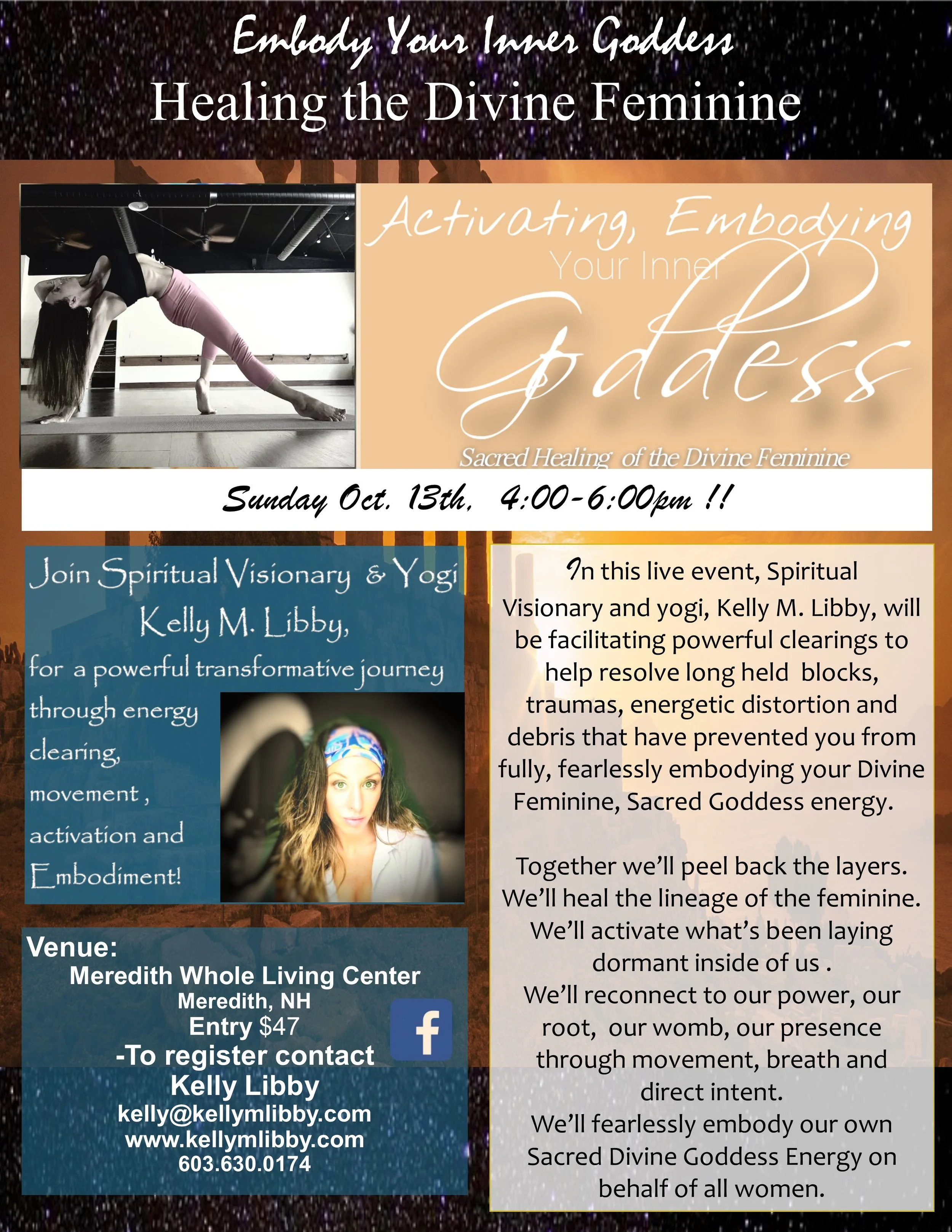 Healing the Divine Feminine-Embodying your Inner Goddess
