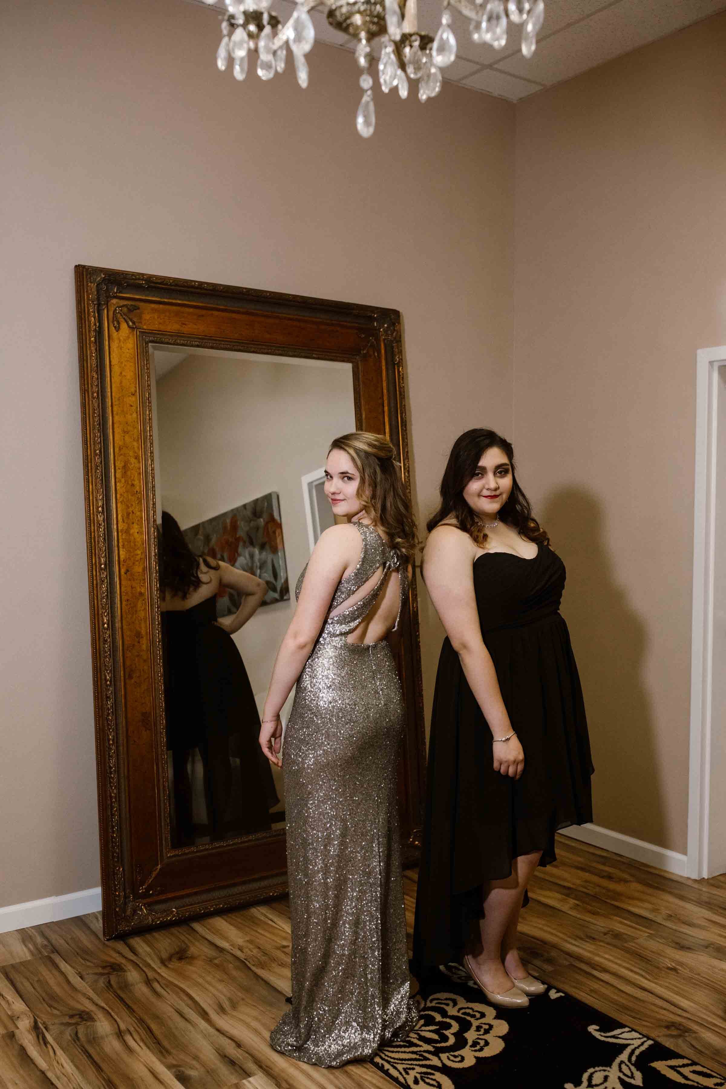 Long and short prom dresses