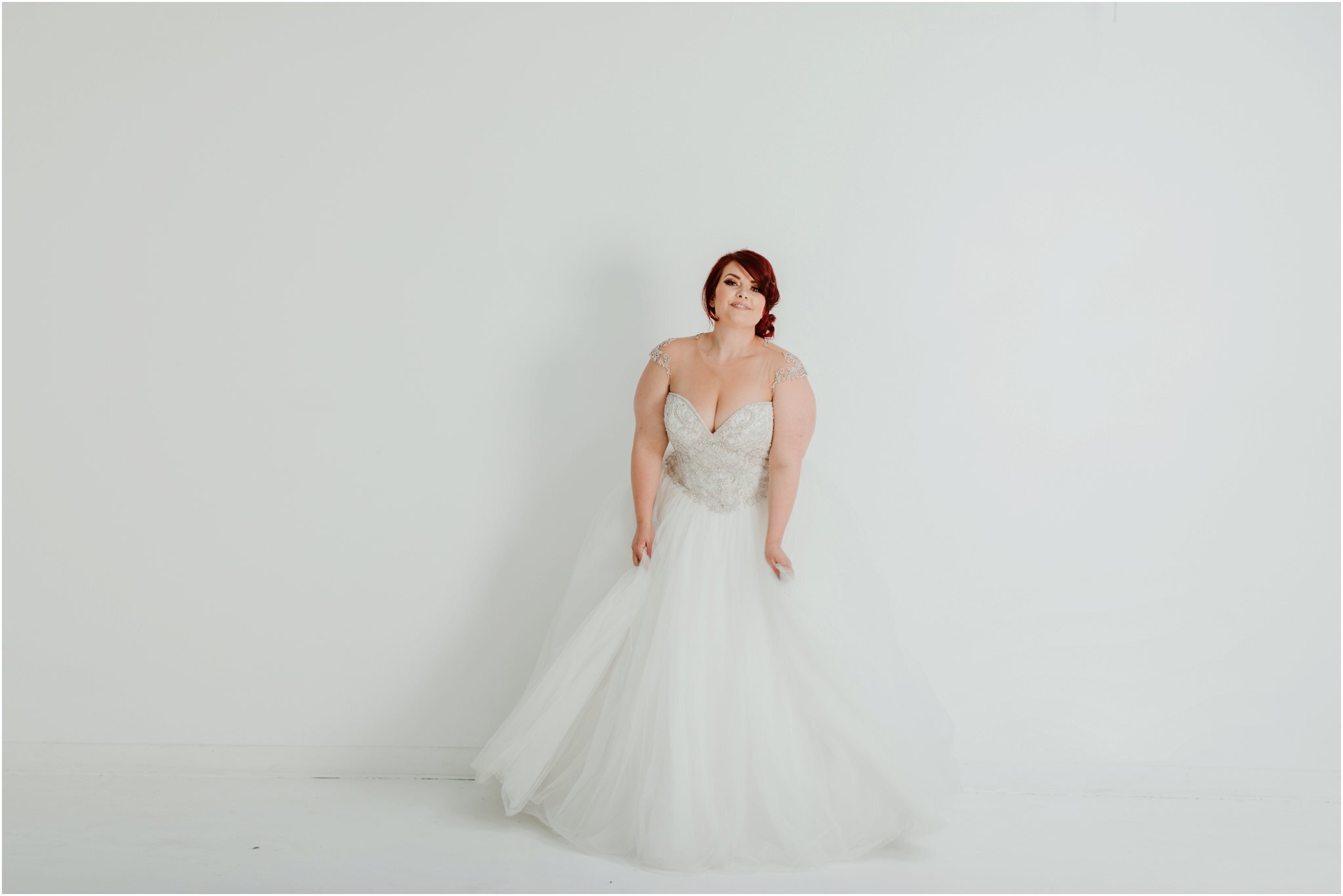 Sexy ball gown for plus size girls