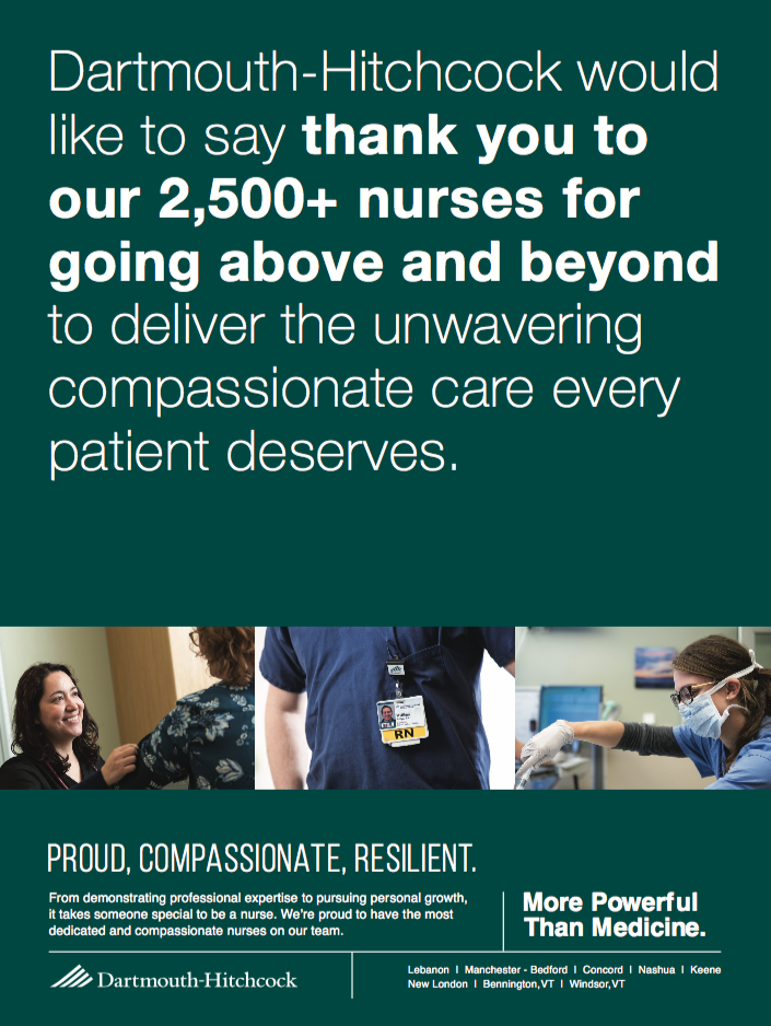 Excellence in Nursing Print Ad