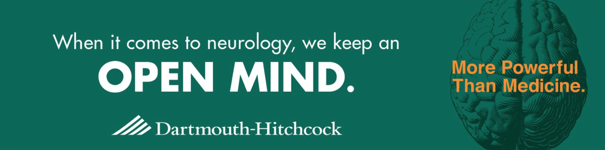 More Powerful Than Medicine Service Line Billboard