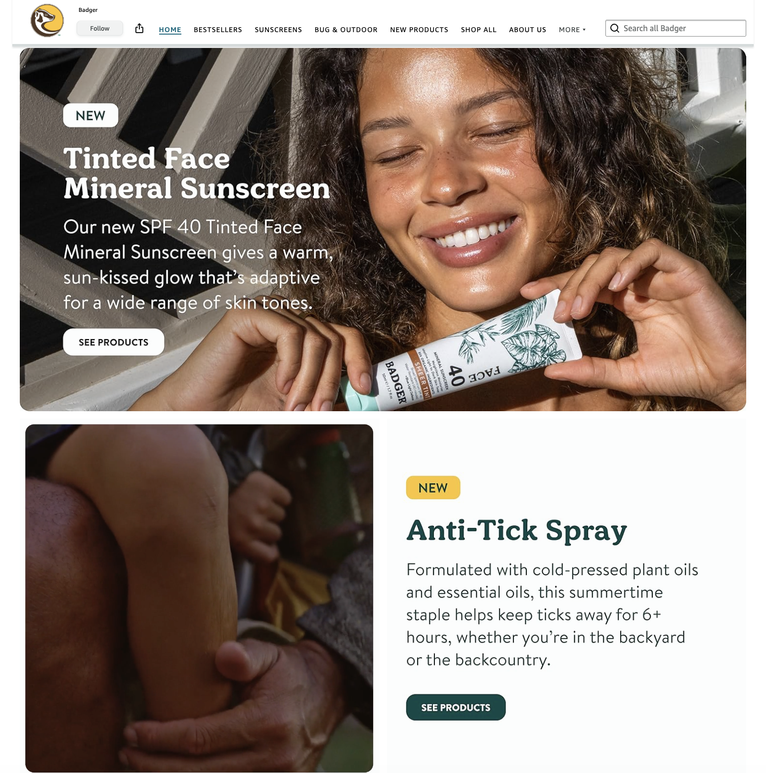 Amazon Storefront Rewrite