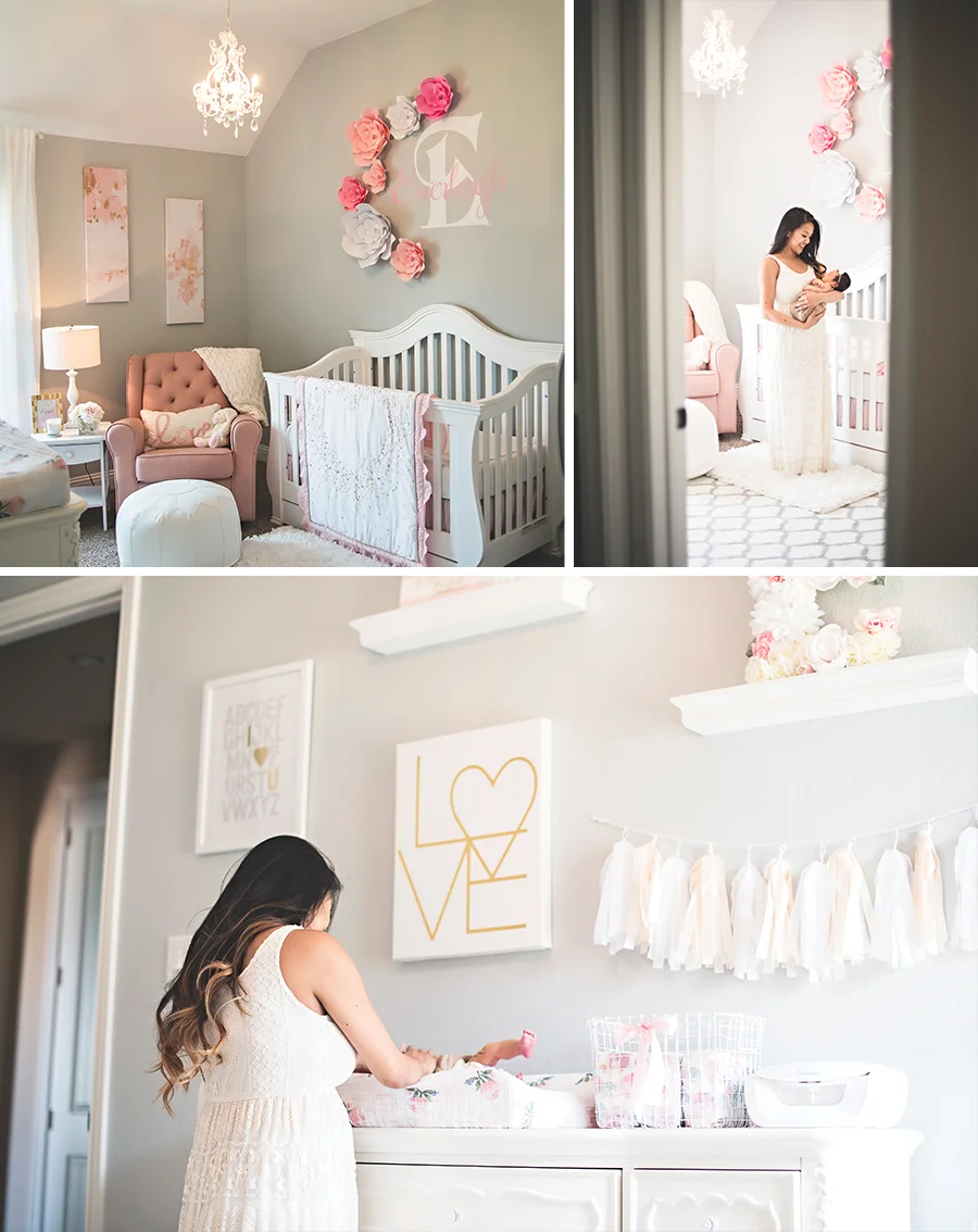 A nursery fit for a princess.
