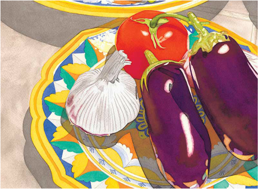 Eggplant image by Sally Baker